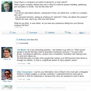 Networking via LinkedIn