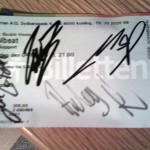 Autografer fra Volbeat